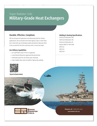 Military Applications Flyer