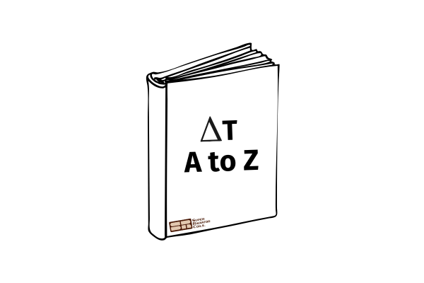 Book icon with the title "delta to A to Z"